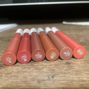 2 x SuperStay Matte Lip Colors
